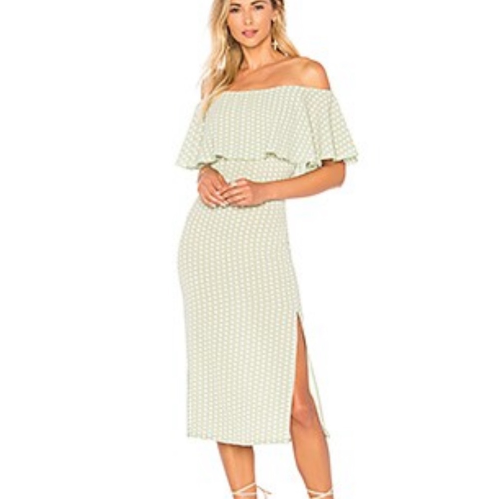 SALE Ellejay Cori Dress in Polka Dot | XS